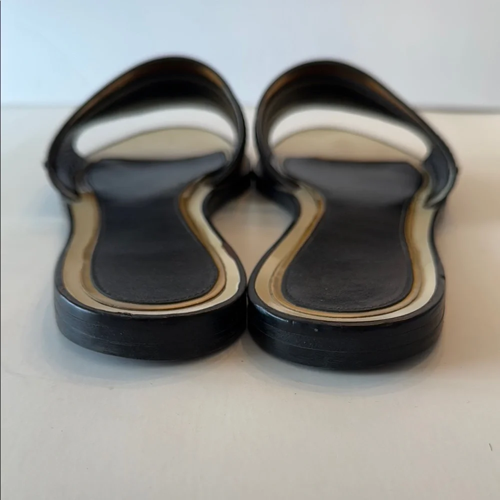 Lanvin Black and Gold Women's Sandals - Picture 4 of 7